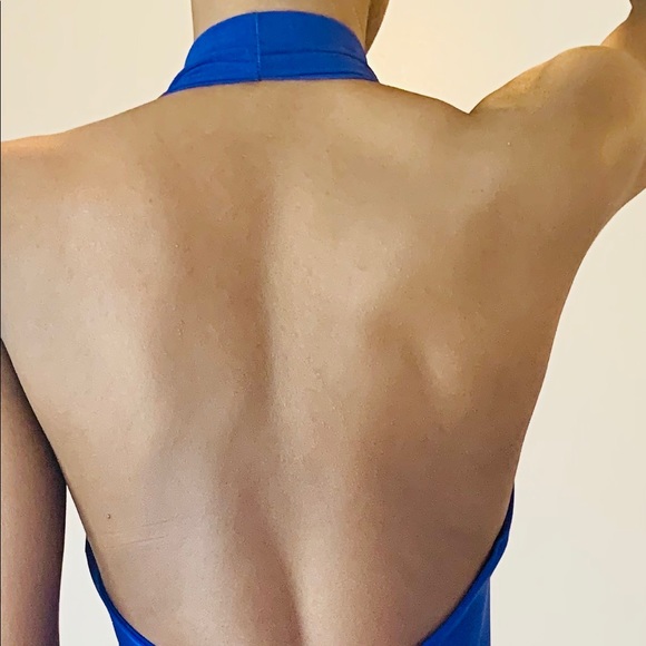 Halter top cocktail dress - Picture 2 of 2